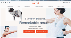 Desktop Screenshot of barre3.com