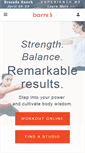 Mobile Screenshot of barre3.com